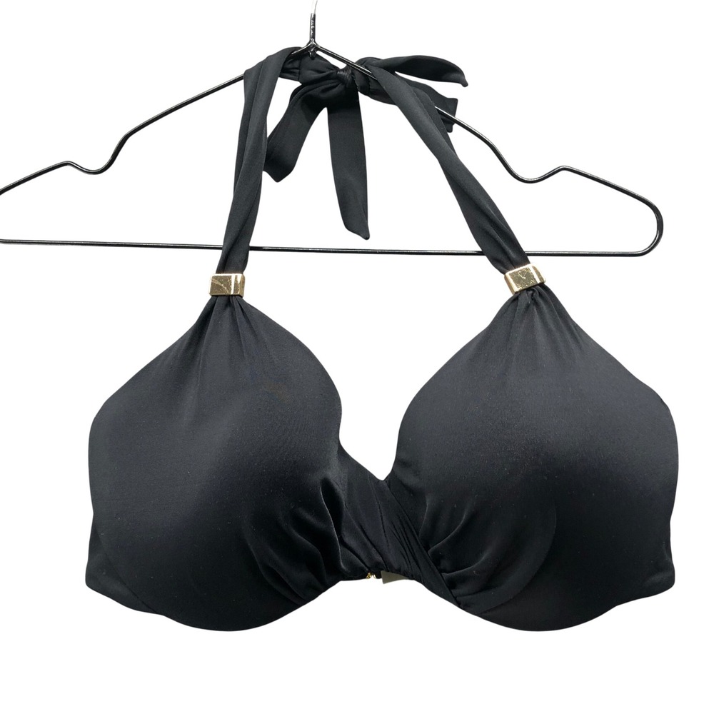Victoria's Secret Forever Sexy Unforgettable Demi Push Up Bikini Top Black‎ 36D